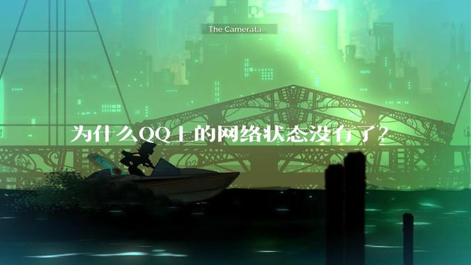 为什么QQ上的网络状态没有了?