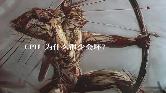 CPU 为什么很少会坏?